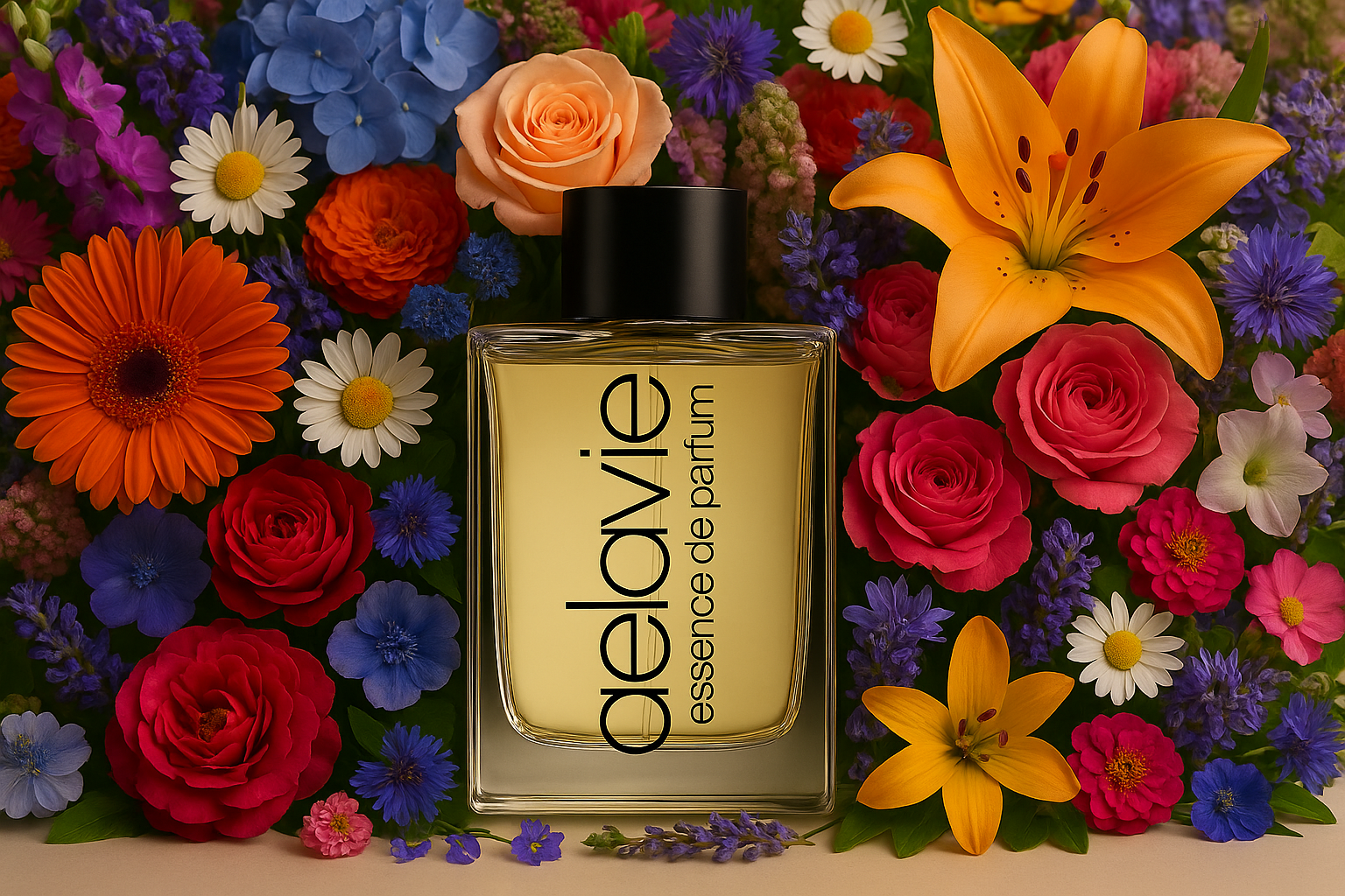 BLUMIGE DÜFTE <h4>DIE SPRACHE DER BLÜTEN<h4> DELAVIE