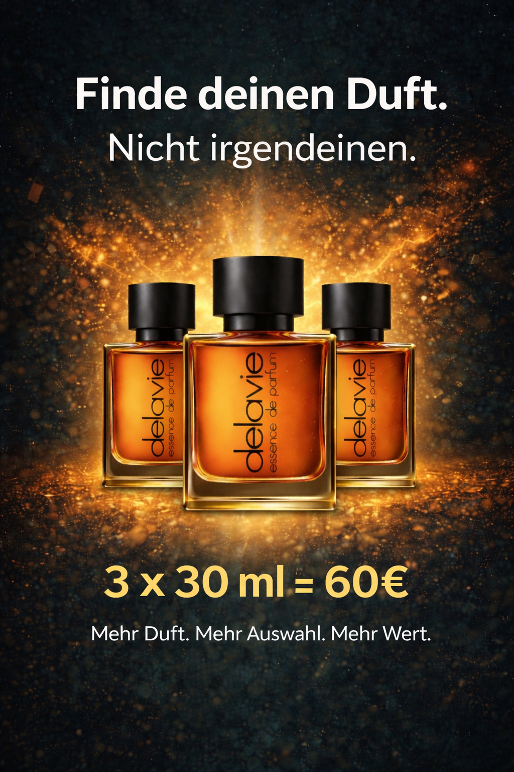 XXL Bundle 3x30ml für 60 Euro inkl. Versand