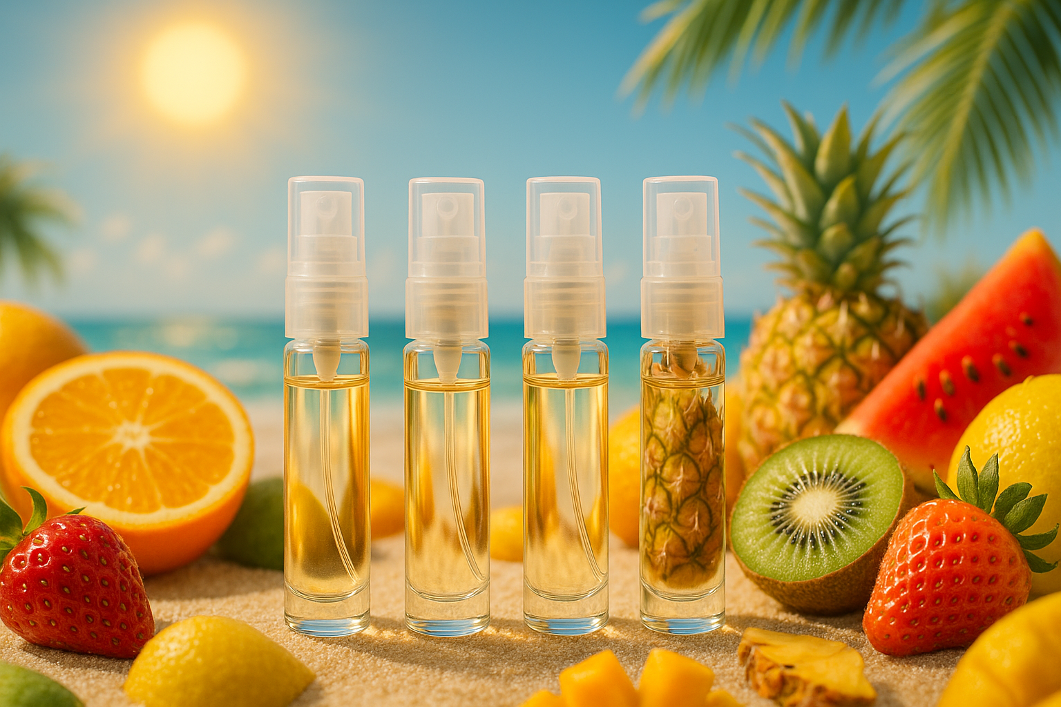 Sommer-Duftproben-Set 4× 5 ml