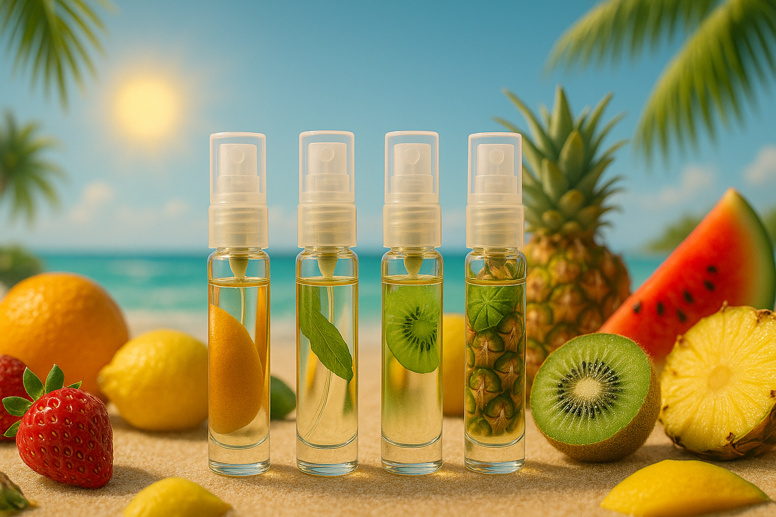 Sommer-Duftproben-Set 4× 5 ml