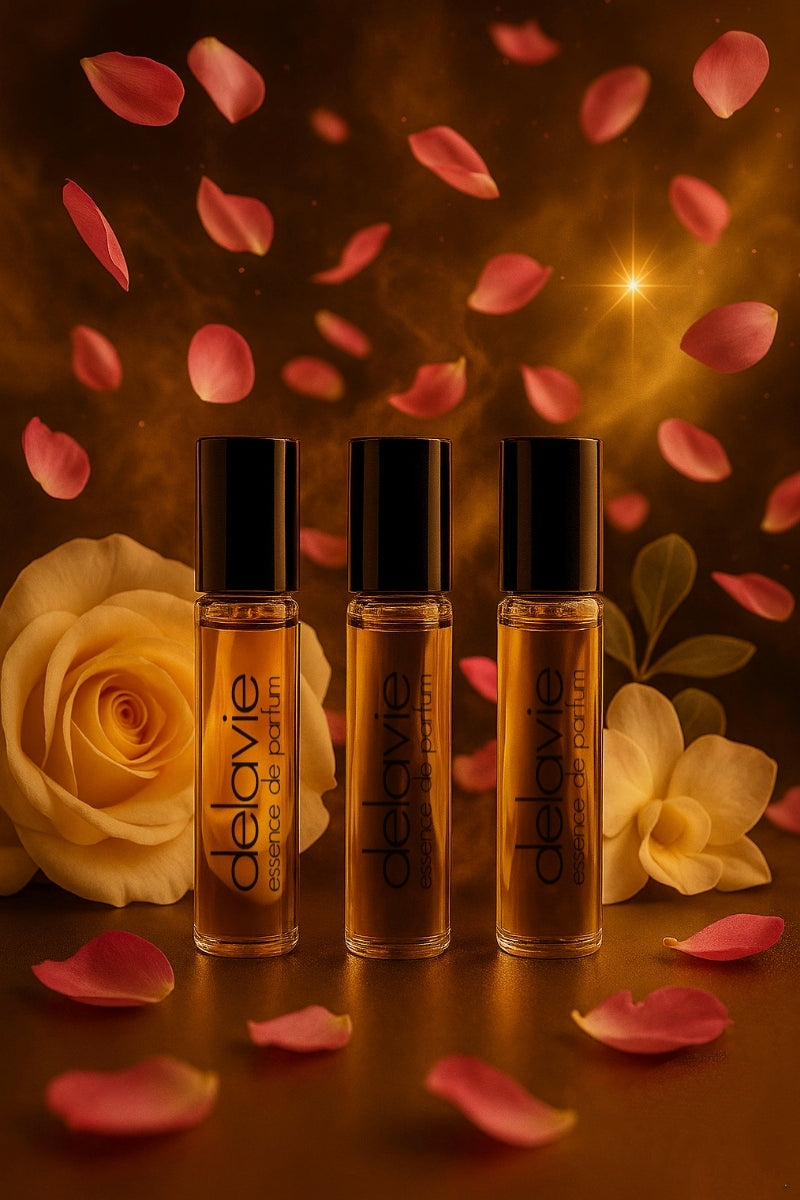 Delavie Discovery Damen Set – 3 Luxus Düfte, du zahlst nur den Versand (3×2 ml)