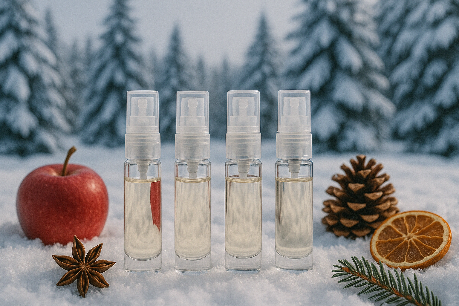 Winter - Duftproben-Set 4× 5 ml
