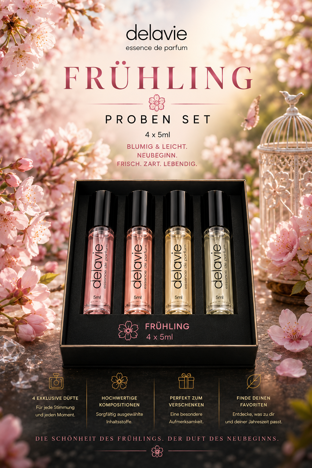 Frühling's-Duftproben-Set 4×5ml