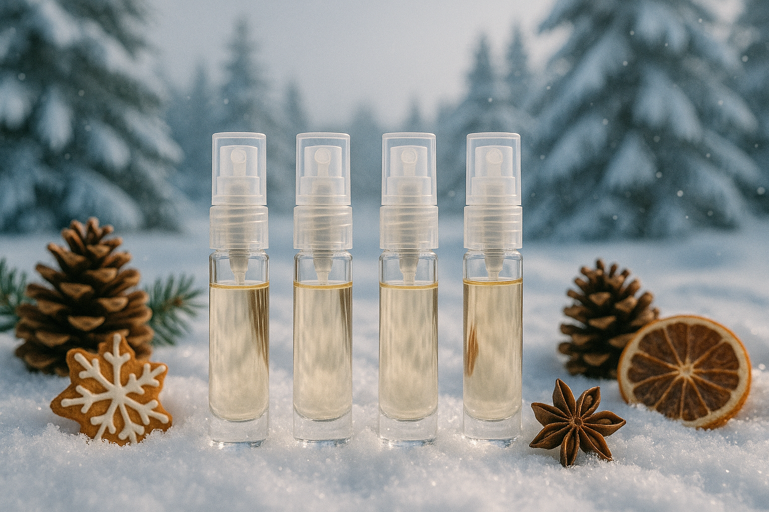 Winter - Duftproben-Set 4× 5 ml