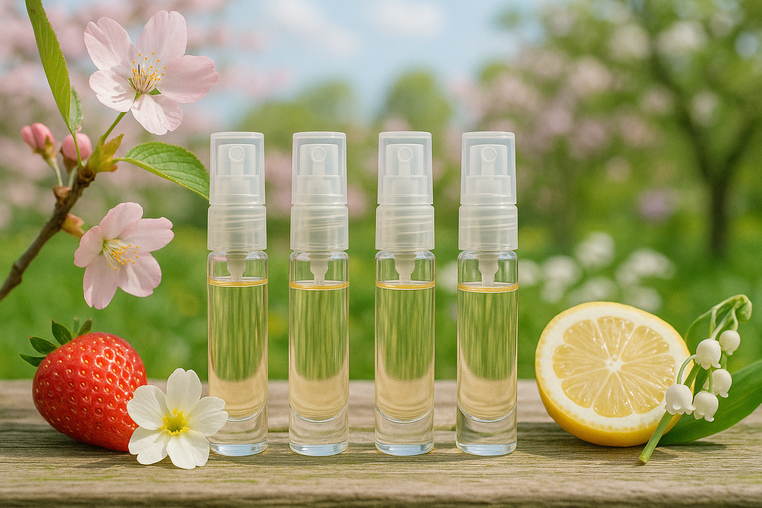 Frühling's-Duftproben-Set 4× 5 ml