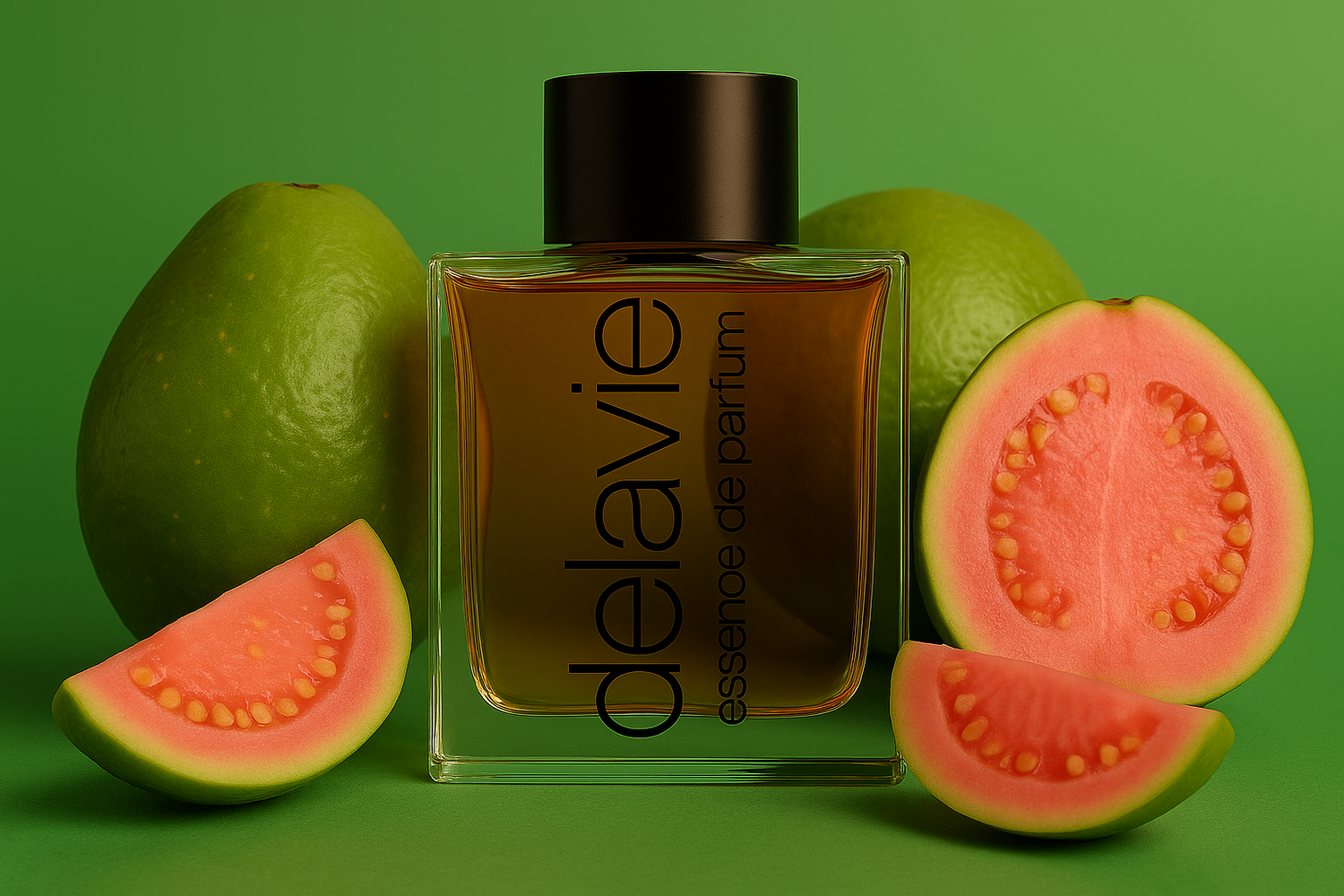 GUAVE <h4>DER VIBRIEREND TROPISCHE FRUCHTDUFT<h4>