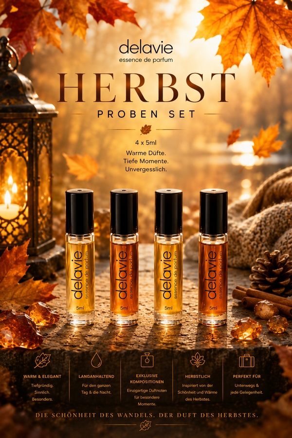 Herbst-Duftproben-Set 4× 5ml