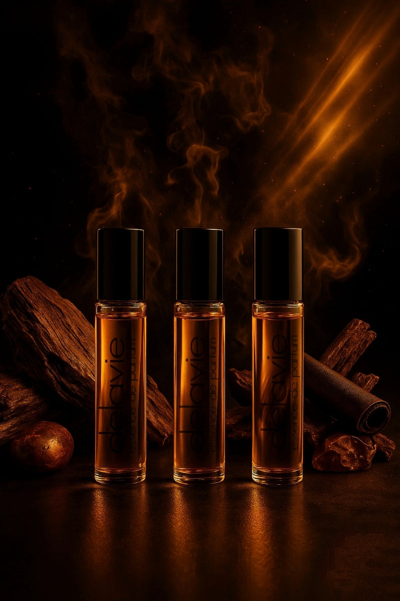 Delavie Discovery Herren Set – 3 Luxus Düfte, du zahlst nur den Versand (3×2 ml)