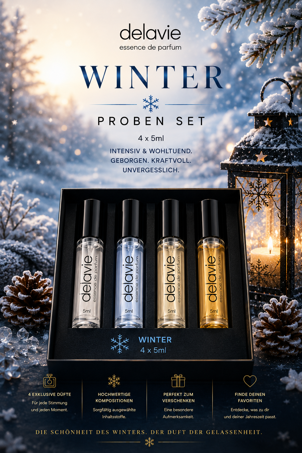 Winter - Duftproben-Set 4×5ml